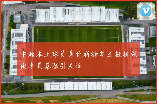 中超本土球员身价新榜单王钰栋领衔李昊暴涨引关注