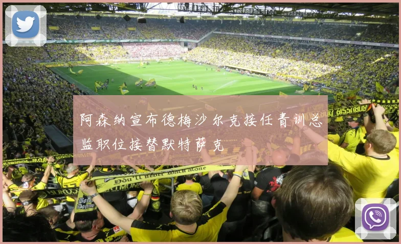阿森纳宣布德梅沙尔克接任青训总监职位接替默特萨克